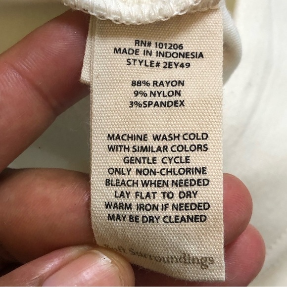 Soft Surroundings White Perfect Ponte Straight Leg Pants | Size L - Picture 10 of 11